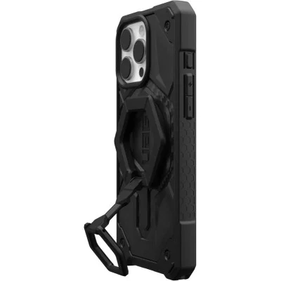 Cover Iphone 16 Pro Max Monarch Pro Magsafe Case Uag - Carbon Fiber / Black Stand